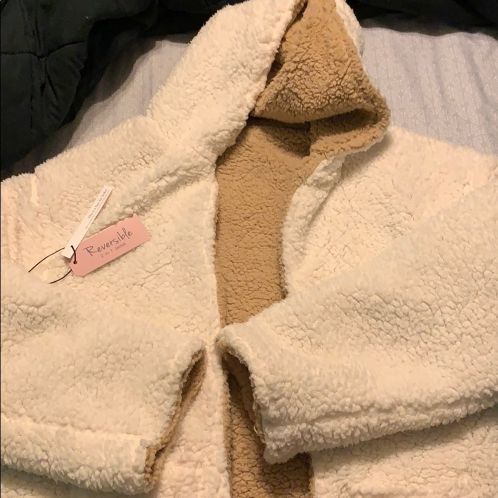 Reversible Faux Fur Jacket